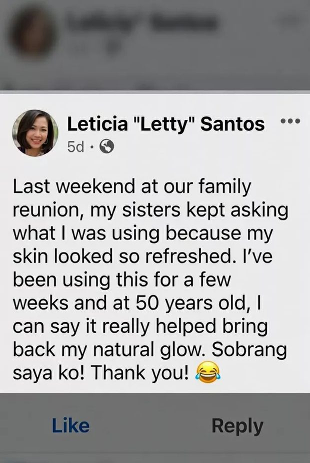 Leticia Santos, 50 — testimonial
