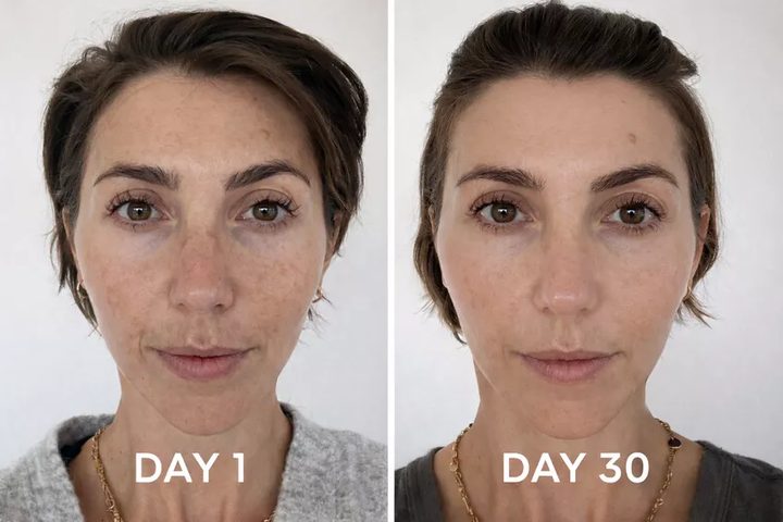 Real result — Day 1 vs Day 30