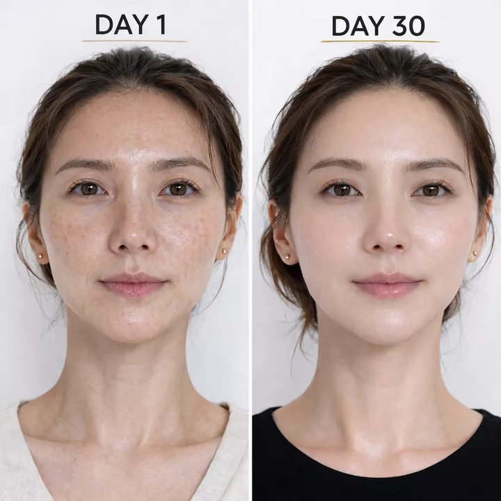 Real result — Day 1 vs Day 30